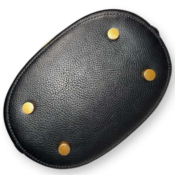 KATE SPADE Spade Flower Monogram Gramercy Chenille Medium Bucket Bag - Picture 7 of 16